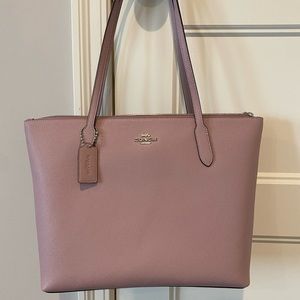 Coach Zip Top Tote